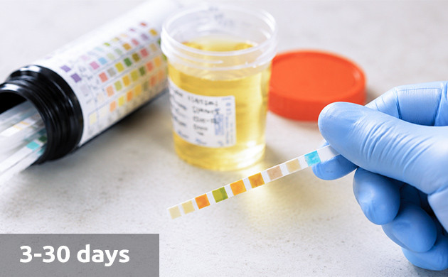 how long does thc stay in urine