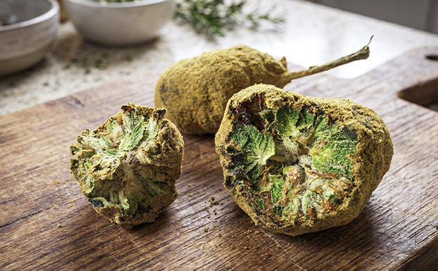Moonrock: really special form of weed kief thc percentage