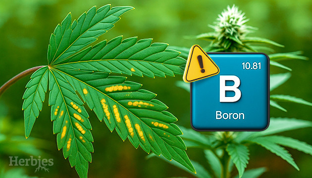 boron deficiency in cannabis 