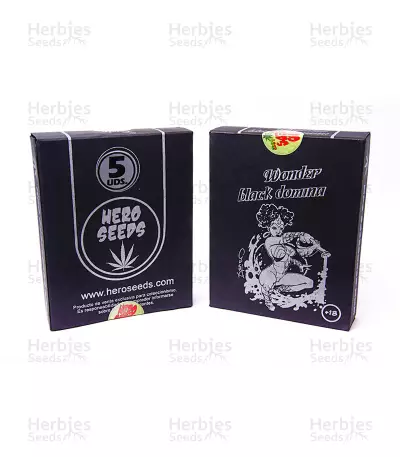 Graines de cannabis Wonder Black Domina (Hero Seeds)
