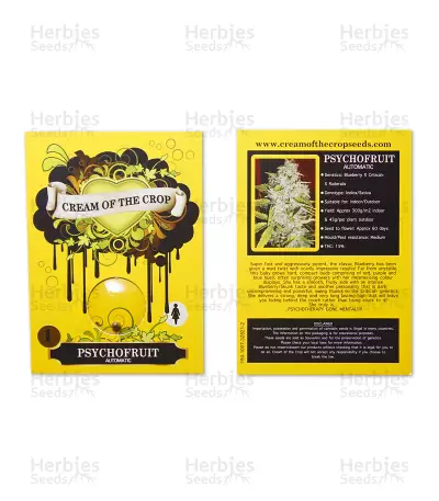 Graines de cannabis Psychofruit Auto (Cream of the Crop Seeds)
