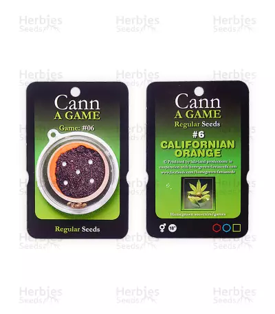 Graines de cannabis California Orange regular (Homegrown Fantaseeds)