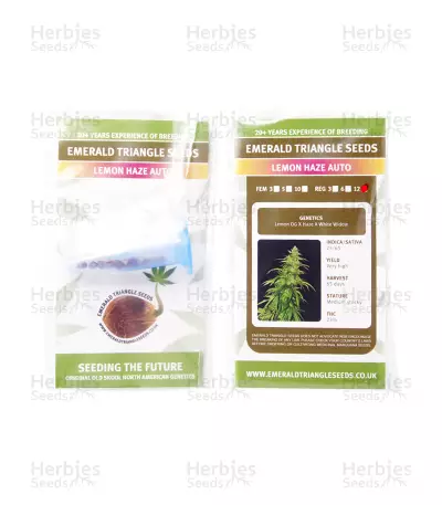 Graines de cannabis Lemon Haze Auto regular (Emerald Triangle Seeds)