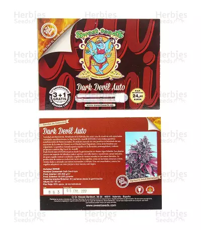Graines de cannabis Dark Devil Auto (Sweet Seeds)