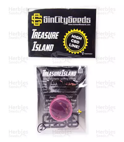 Treasure Island CBD (Sin City Seeds) - Cannabis Strain Seeds for Sale