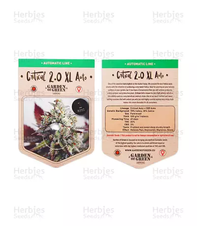 Critical 2.0 XL Seeds