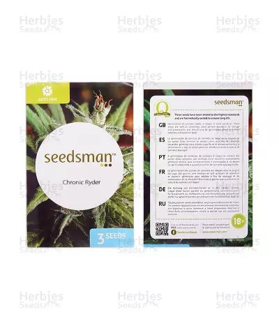 Graines de cannabis Chronic Ryder Auto (Seedsman Seeds)