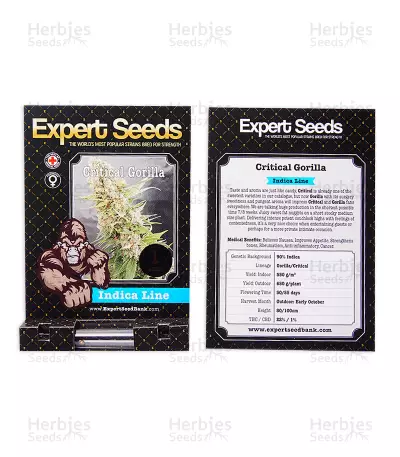 Graines de cannabis Critical Gorilla (Expert Seeds)