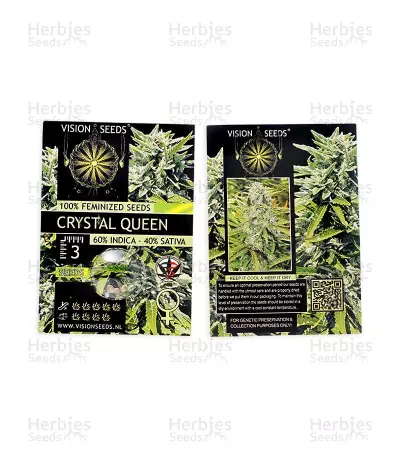 Graines de cannabis Crystal Queen (Vision Seeds)