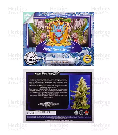 Graines de cannabis Sweet Pure Auto CBD (Sweet Seeds)
