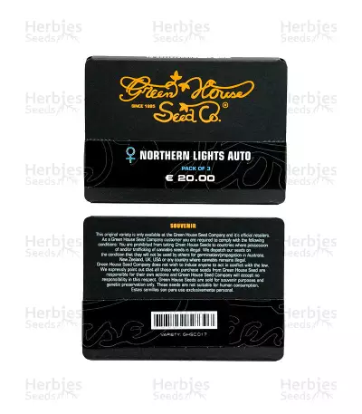 Northern Lights Auto feminized seeds (Green House Seeds)