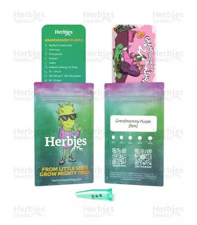 Graines féminisées de Grandmommy Purple (Herbies Seeds)