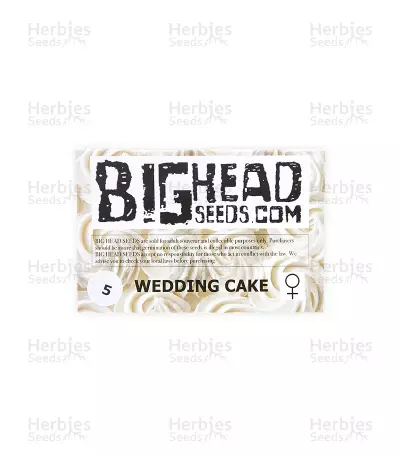 Graines de cannabis Wedding Cake (Big Head Seeds)