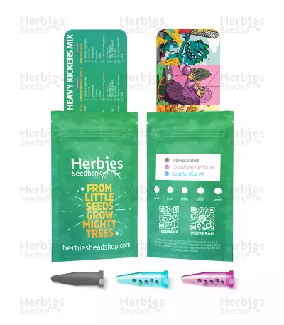Sementes Feminizadas Heavy Kickers Mix (Herbies Seeds)