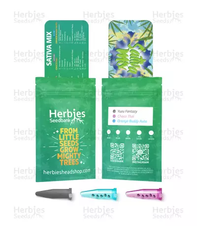 Sativa Mix Feminized Seeds from Herbies Seeds