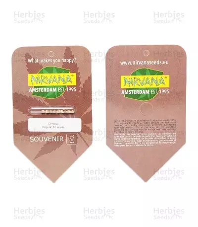Graines de cannabis Chrystal regular (Nirvana Seeds)