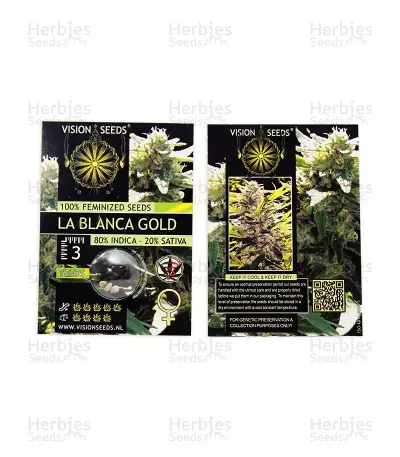 La Blanca Gold feminized seeds