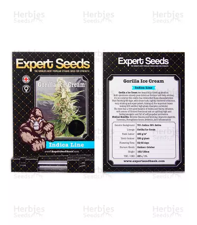 Graines de cannabis Gorilla Ice Cream (Expert Seeds)
