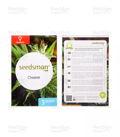 Graines de cannabis Cheese (Seedsman Seeds)