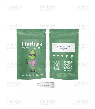 CBD Haze 1:1 Auto Feminized Seeds (Herbies Seeds Canada)