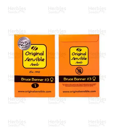 Sementes feminizadas Bruce Banner #3 (Original Sensible Seeds)