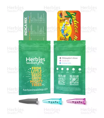 Indica Mix Feminized Seeds from Herbies Seeds