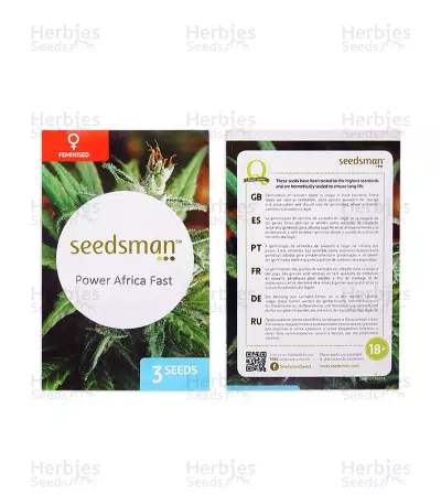 Graines de cannabis Power Africa Fast (Seedsman Seeds)
