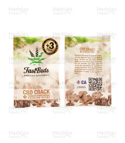 CBD Auto 1:1 (CBD Crack) feminized seeds
