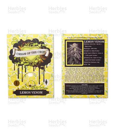 Graines de cannabis Lemon Venom (Cream of the Crop Seeds)