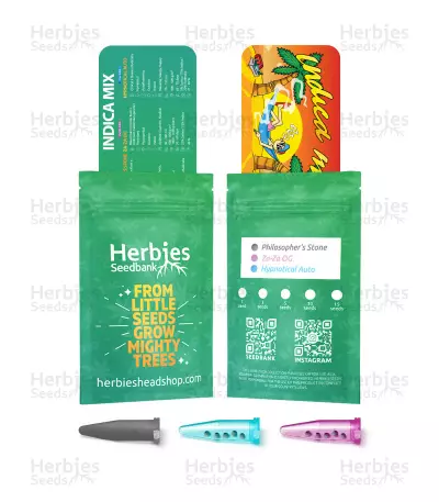 Indica Mix Feminized Seeds from Herbies Seeds