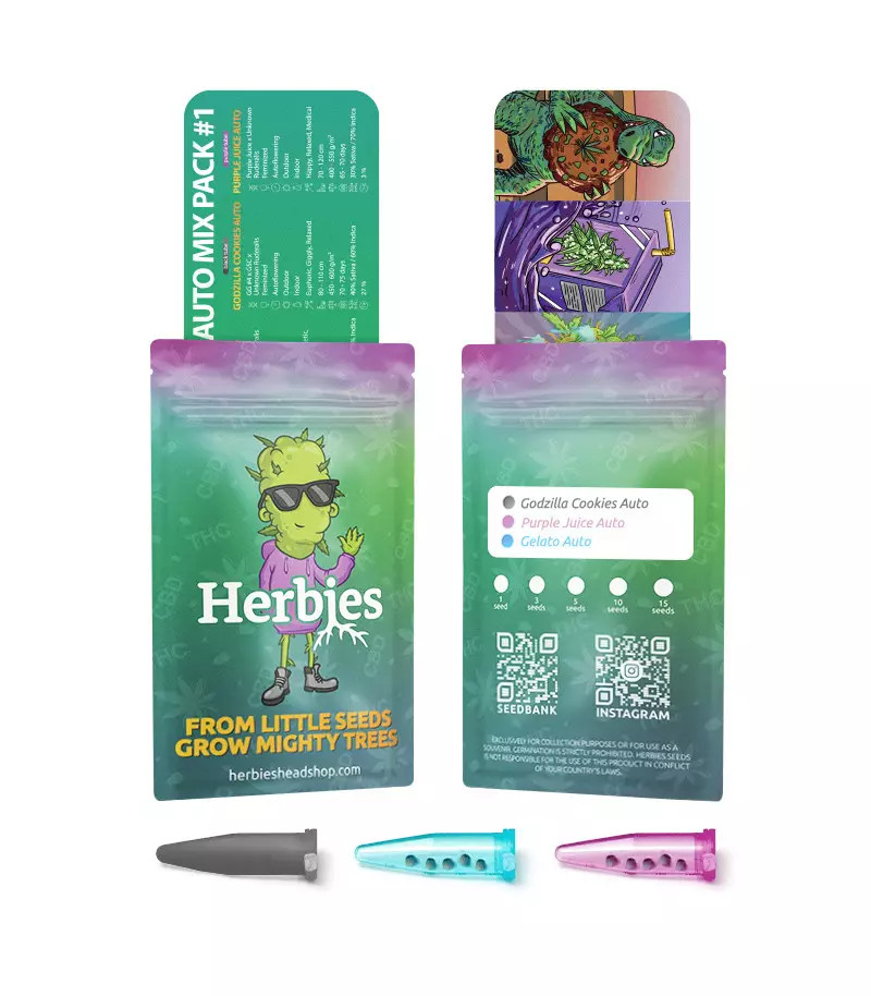 Auto Mix Pack #1 (Herbies Seeds)