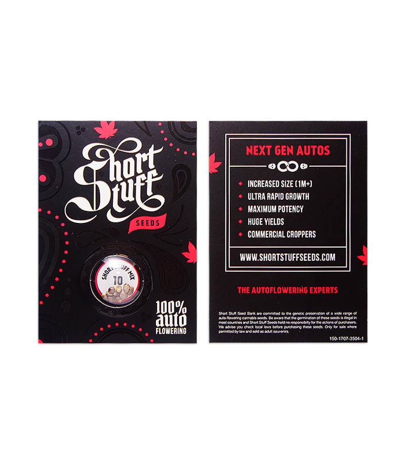Graines de cannabis Short Auto Mix Feminised (Short Stuff Seeds)