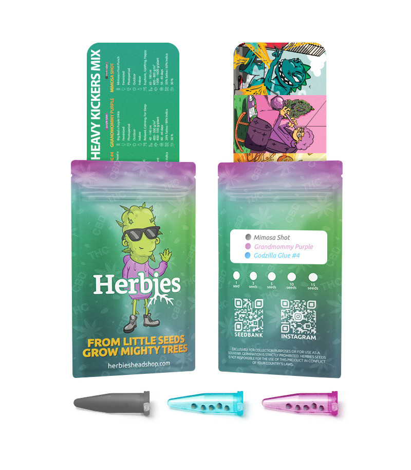 Heavy Kickers Mix Feminized Seeds (Herbies Seeds)